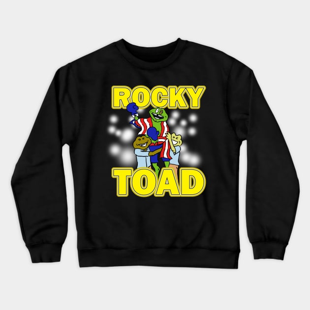 Rocky Toad Crewneck Sweatshirt by King Stone Designs